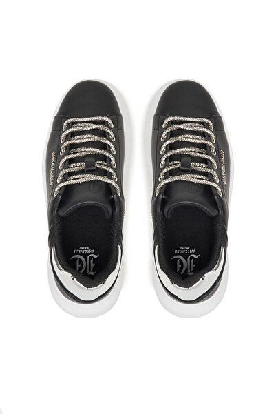 Just Cavalli Kadın Jc Sneaker - Siyah/Gümüş