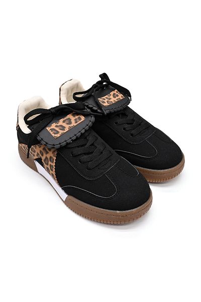 Tmall Pantofi sport pentru femei, din piele ecologică, D1410, negri