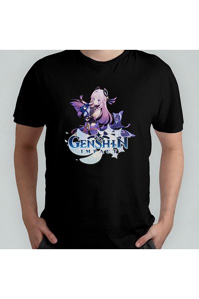 Pixxa Μπλουζάκι Genshin Impact Citlali Unisex 100% βαμβακερό με λαιμόκοψη