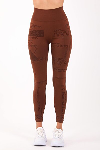 MARATON Kadın Sepya Tayt