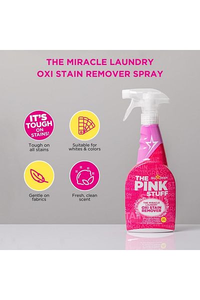 THE PINK STUFF ذا بينك ستاف مزيل البقع للملابس