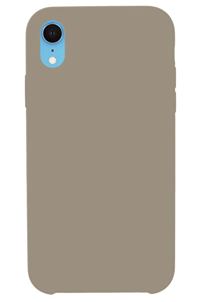 NewFace iPhone Xr Case Launch Legant Silicone - Beige 1492848709