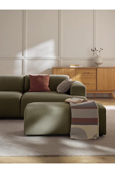 S Home Design Concept Molly Puf Modül Keten 50x105