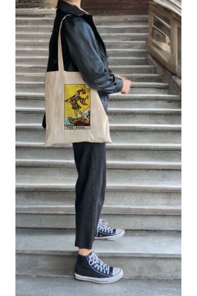 InfinitumWorks The Fool Tarot Cloth Bag
