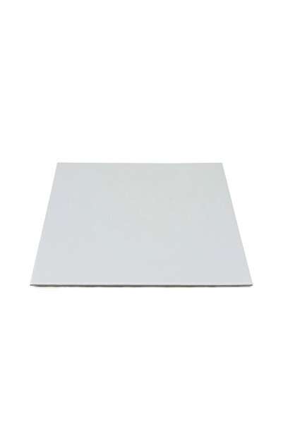 Eko Ambalaj Kaplamalı Kare Turta Pasta Altlığı 22x22 cm 2.5 mm 100 Adet