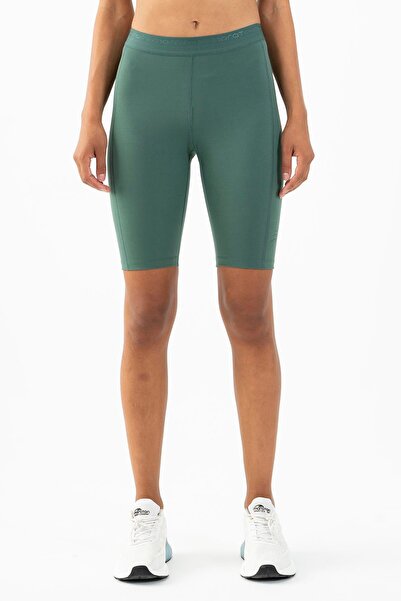 MARATON شورت نسائي أخضر اللون - ملابس راكبي الدراجات النارية
