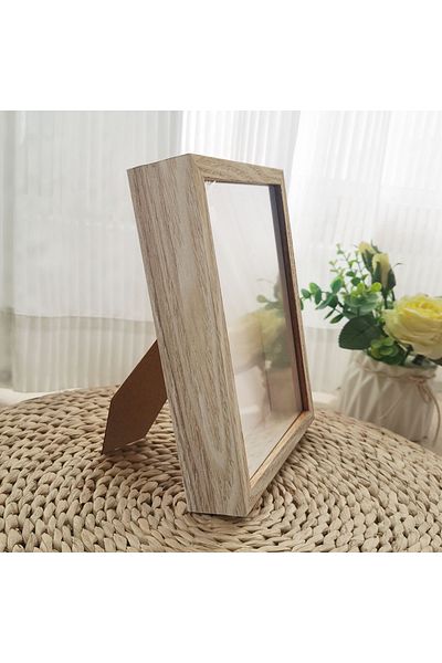 Choice 20X25cm 10inch Retro wood Shadow Box Depth 3cm Wooden Photo Frame For Displaying Three-Dimensional