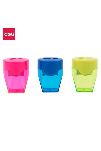Deli Deli Pencil Sharpener ASST. E39768