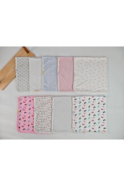 Bebella Patterned 100% Cotton Single Layer Baby Blanket 90X85Cm Girl/Boy Swaddle Seasonal Multi-Purpose Cover