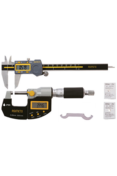 Genel Markalar DİJİTAL KUMPAS VE DİJİTAL MİKROMETRE SETİ