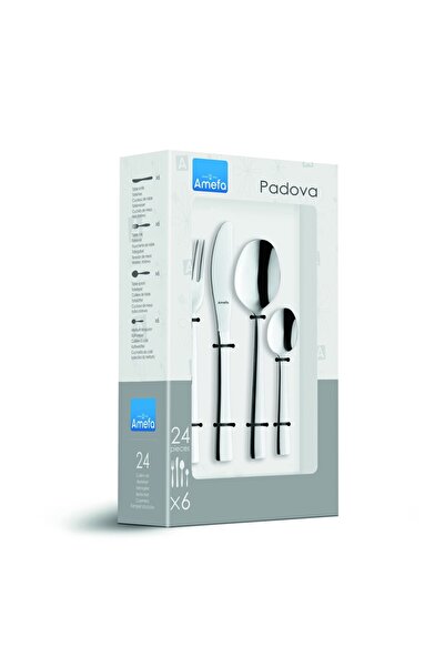 Amefa 24-piece cutlery set, Amefa, Padova, stainless steel