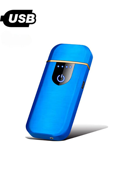 CREACTOR Parmak İzli Dokunmatik USB Şarjlı Elektronik Çakmak PI1