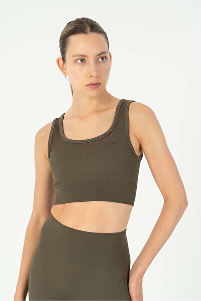 MARATON Slimfit Women's Flat Collar Khaki- Bra