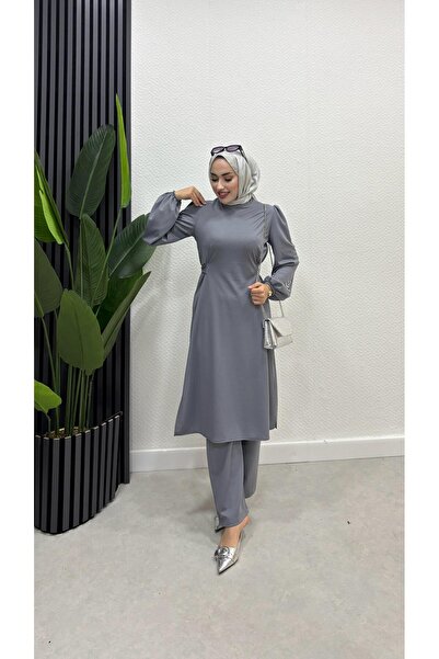 moda zeynaa KOL BOCUKLU PANTOLONLU TAKIM