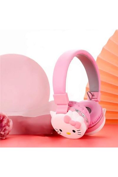 Generic Wireless Kids Bluetooth Headphones – Cute, Foldable Headset for Boys & Girls with Safe Sound Limit