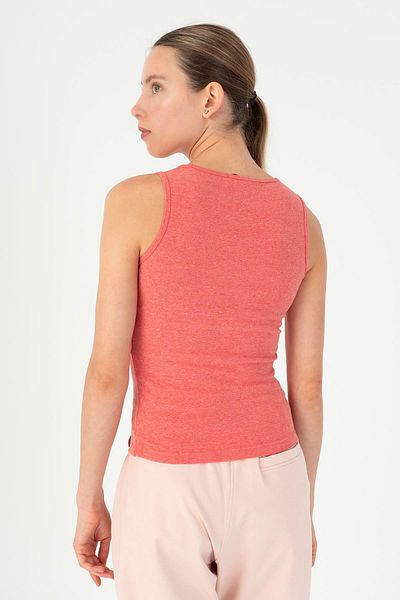 MARATON Slimfit Women U Neck Sleeveless Red Undershirt 23062