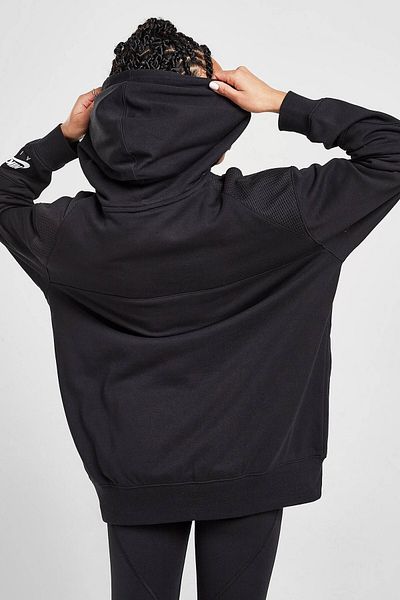 Nike Air Oversize Hoodie Γυναικείο φούτερ Oversize Loose Fit Μαύρο