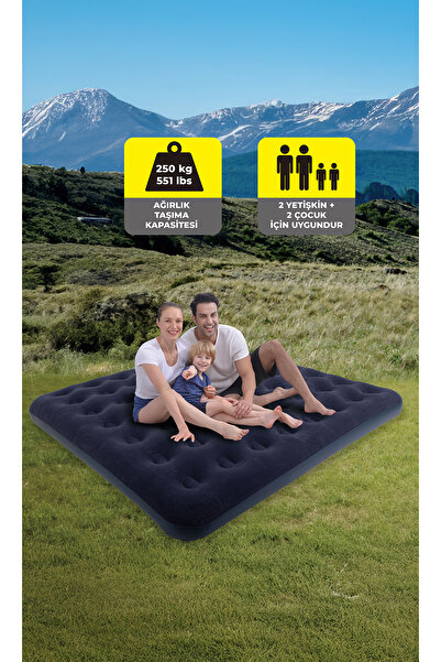 Birlik Oyuncak Terravıta-avenli 20256-5 King Size Flocked Şişme Yatak 20256-5...