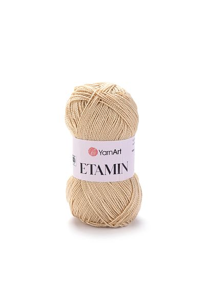 Yarnart Μπεζ Κέντημα και Πλέξιμο στο Χέρι - Etam's Thread 448