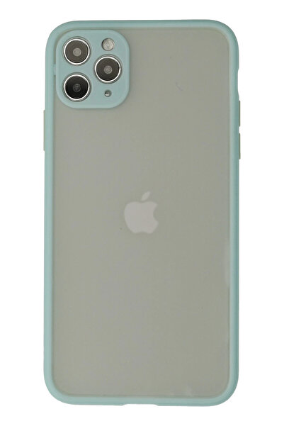 NewFace iPhone 12 Pro Max Case Montreal Silicone Cover - Turquoise Sptgl
