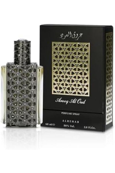 ALREHAB Al-Rehab Arooq Al Oud Perfume Spray for Unisex 60 ml