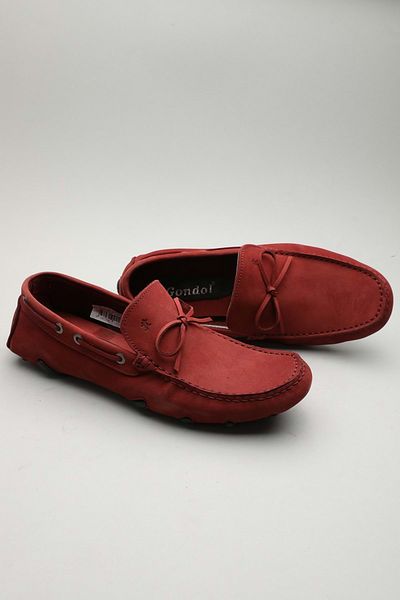 Gondol Loafer clasic pentru bărbați din piele naturală Claret Red 42 ttx. 601110