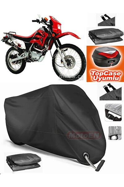 MotoEN قفل أسود متوافق مع Lifan LF200GY-2 قماش القنب Topcase الخلفي متوافق مع...
