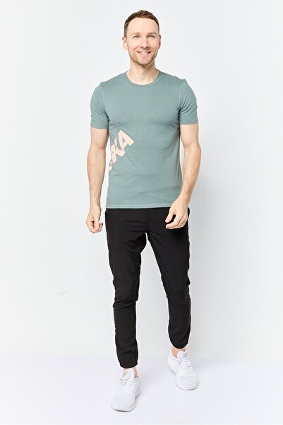 hoka Men Sportswear Fit Short Sleeve Outdoor T Shirt, Sage Green