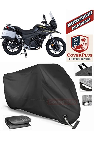 MotoEN Black Lock Compatible Mondial Rx3-S Evo Engine Tarpaulin Motorcycle Ta...