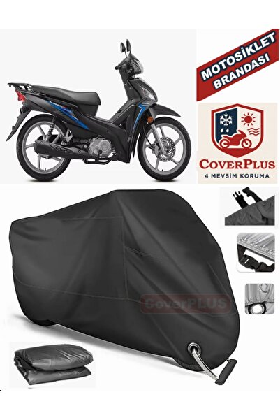 MotoEN قفل أسود متوافق مع محرك فولاذي XGJ 100-7 موتور القماش المشمع للدراجات ...