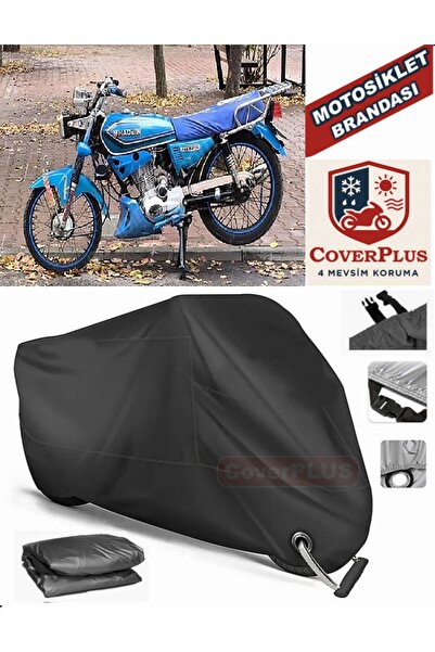MotoEN Black Lock Compatible Haojin Sunny 125t Motor Tarpaulin Motorcycle Tar...