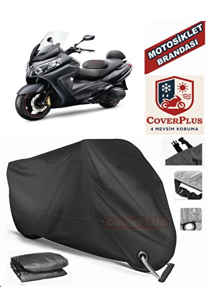 MotoEN Black Lock Compatible Sym Maxsym 600I Abs Motor Tarpaulin Motorcycle T...