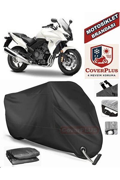 MotoEN Black Lock Compatible Honda Cbf 1000 Motor Tarpaulin Motorcycle Tarpau...