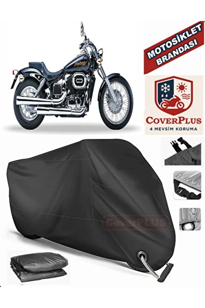 MotoEN Black Lock Compatible Honda Vt 750 Dc Black Widow Motor Tarpaulin Moto...