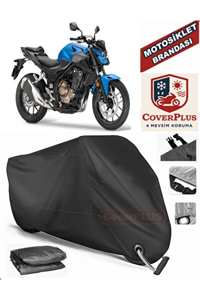 MotoEN Black Lock Compatible Honda Cb 500 F Motor Tarpaulin Motorcycle Tarpau...