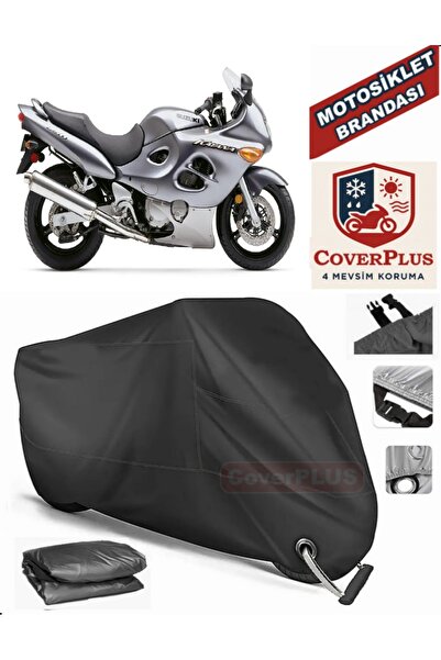 MotoEN قفل أسود متوافق مع سوزوكي GSX 750 F موتور القماش المشمع للدراجات النار...