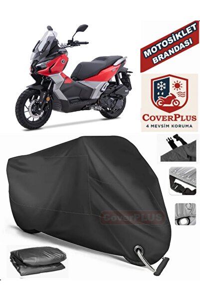 MotoEN Black Lock Compatible Voge Sr1 Adv Motor Tarpaulin Motorcycle Tarpauli...