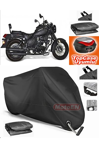 MotoEN قفل أسود متوافق مع Falcon Freedom 250 من القماش المشمع Topcase الخلفي ...