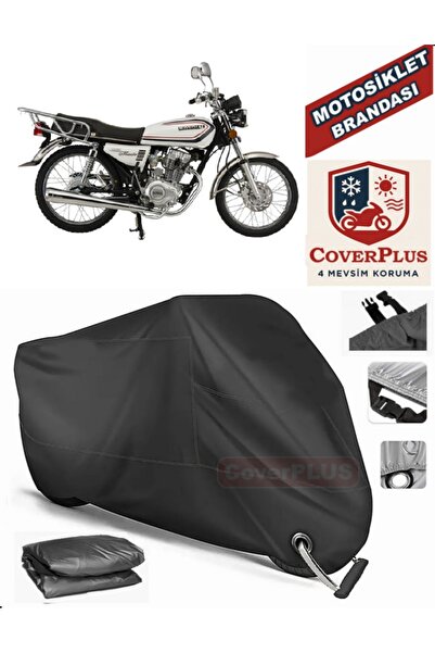 MotoEN Black Lock Compatible Mondial 150 Mc Motor Tarpaulin Motorcycle Tarpau...