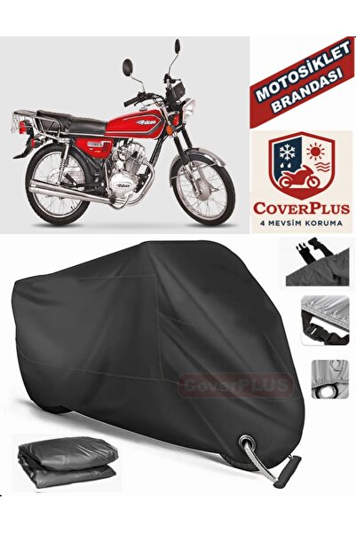 MotoEN قفل أسود متوافق مع Falcon Runner 125 Motor Tarpaulin دراجة نارية قماش ...