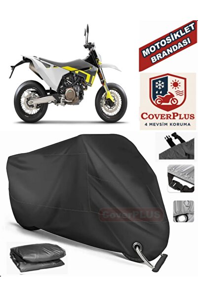 MotoEN Black Lock Compatible Ktm 525 Exc Engine Tarpaulin Motorcycle Tarpauli...