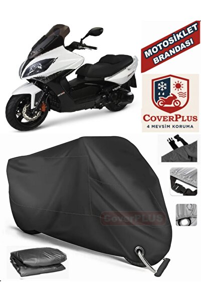 MotoEN Black Lock Compatible Kymco Xciting 500I R Motor Tarpaulin Motorcycle ...