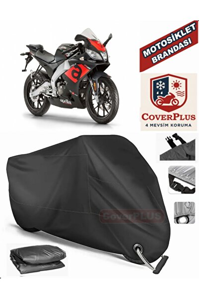 MotoEN Black Lock Compatible Aprilia Rs 125 Motor Tarpaulin Motorcycle Tarpau...