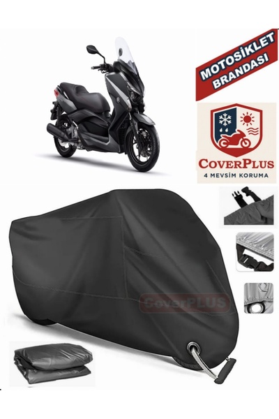 MotoEN Black Lock Compatible Yamaha X-Max 250 Iron Max Abs Motor Tarpaulin Mo...