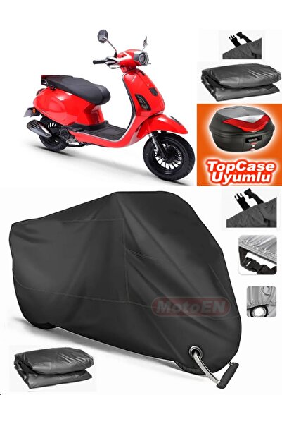 MotoEN قفل أسود متوافق مع Rks Azure 50 Pro Tarpaulin Topcase Back Bag متوافق ...
