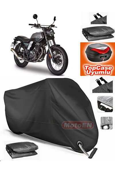 MotoEN قفل أسود متوافق مع Brixton Glanville 250
