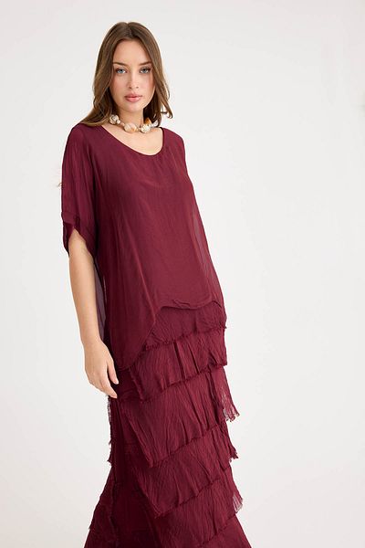 Vitrin Casual Long Tulle Dress