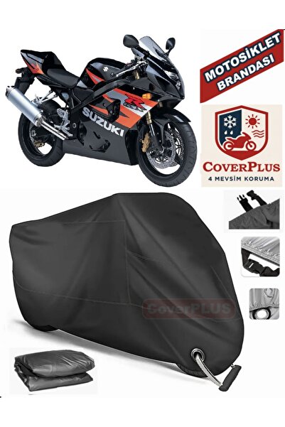 MotoEN قفل أسود متوافق مع سوزوكي GSR 600 موتور القماش المشمع للدراجات النارية...
