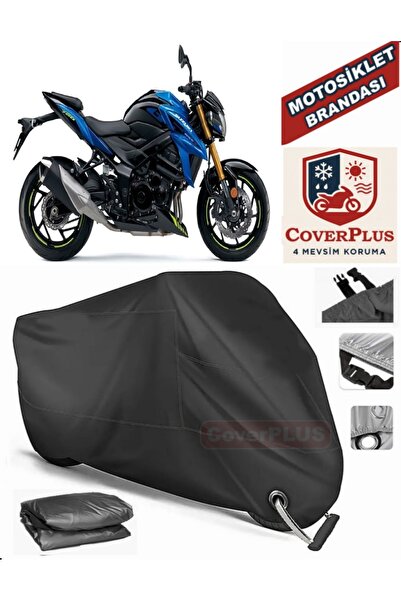 MotoEN قفل أسود متوافق مع سوزوكي GSR 750 موتور القماش المشمع للدراجات النارية...