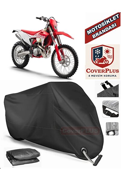 MotoEN قفل أسود متوافق مع الغاز الغاز EC 300 موتور القماش المشمع دراجة نارية ...